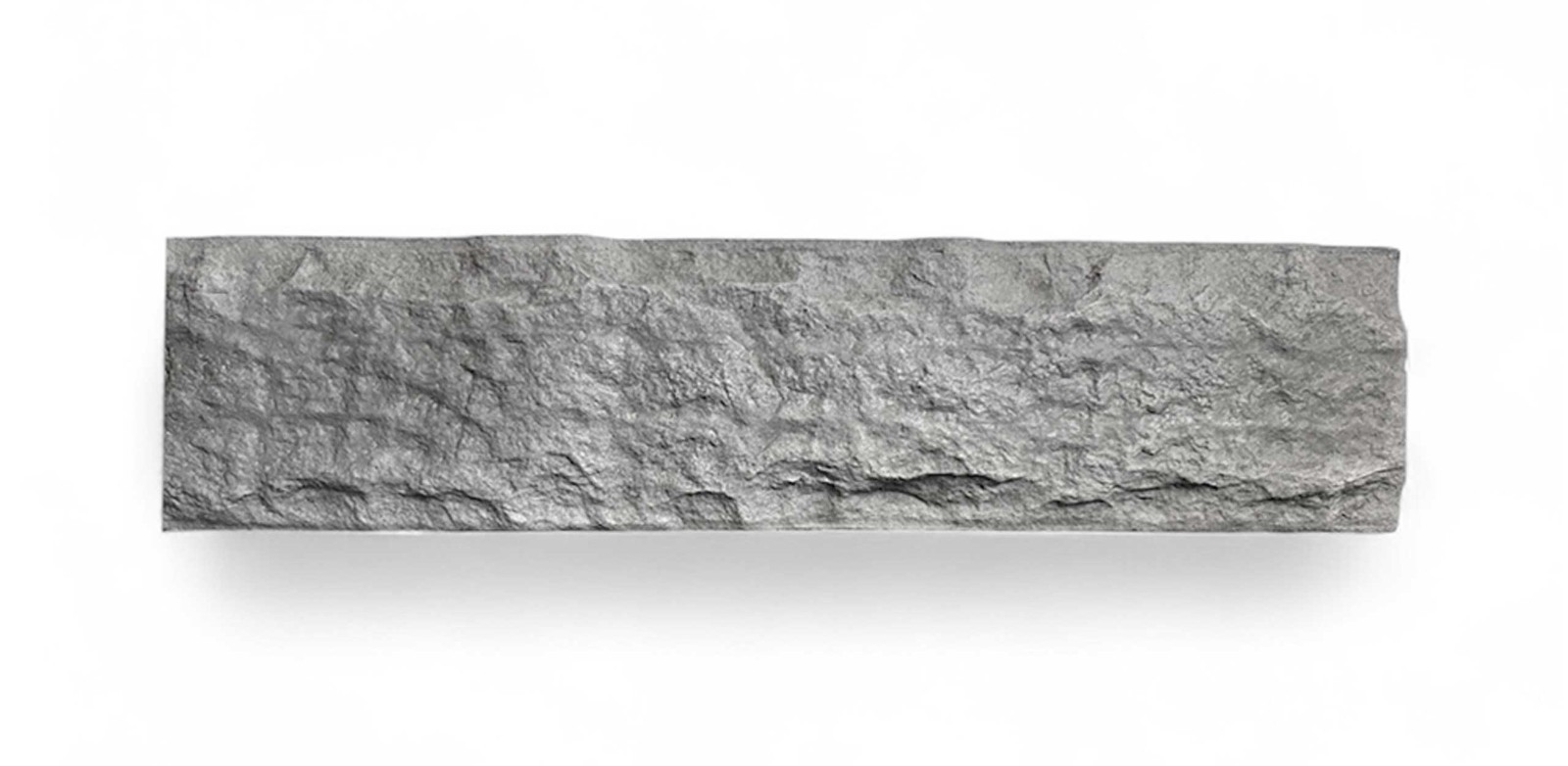 Chiseled Edge Concrete Step Form Liner, 8’L x 7.5”W x 1.5”D