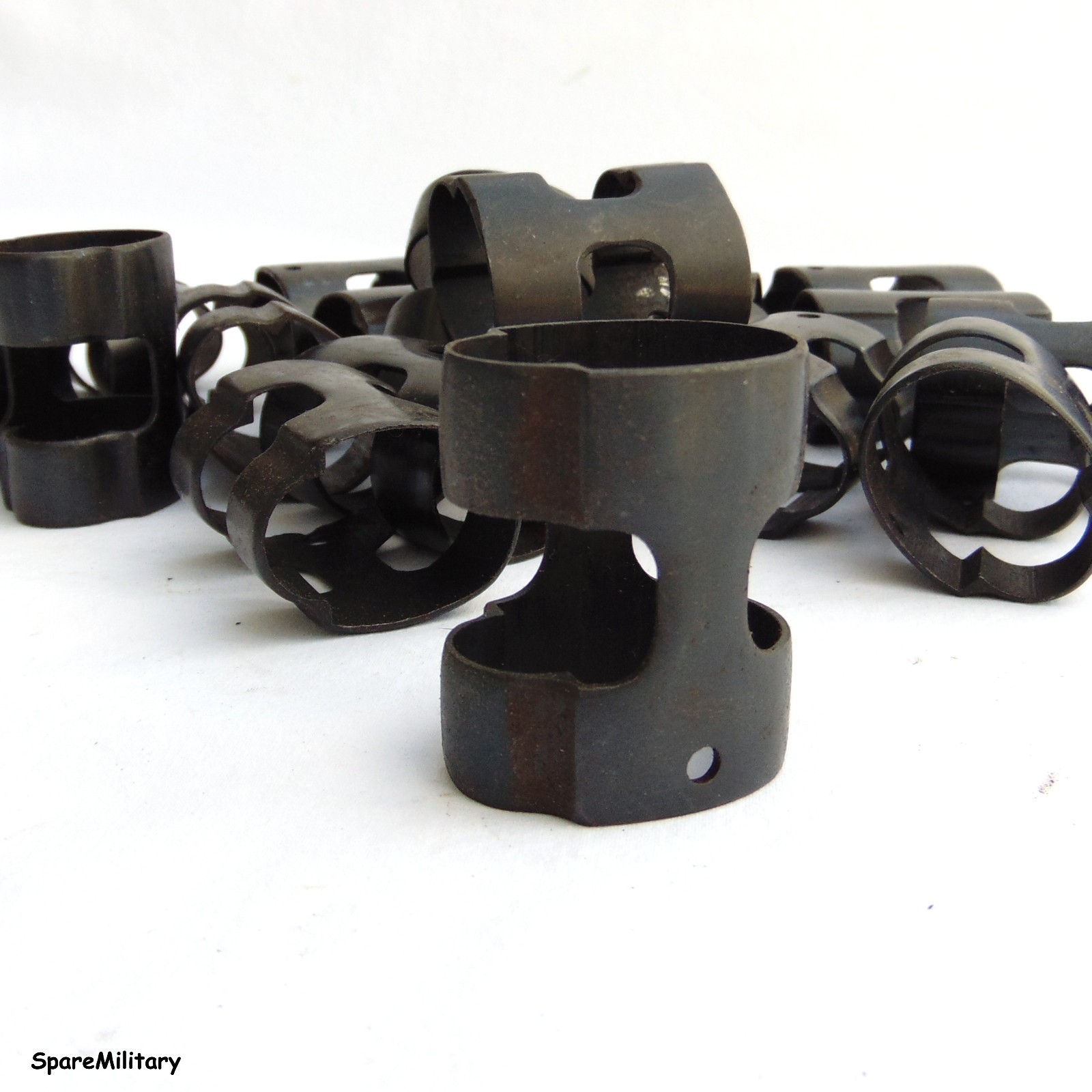 WW2 German K98 Rifle Front Barrel Band H Style, Milled, Mauser K98k. No Serial