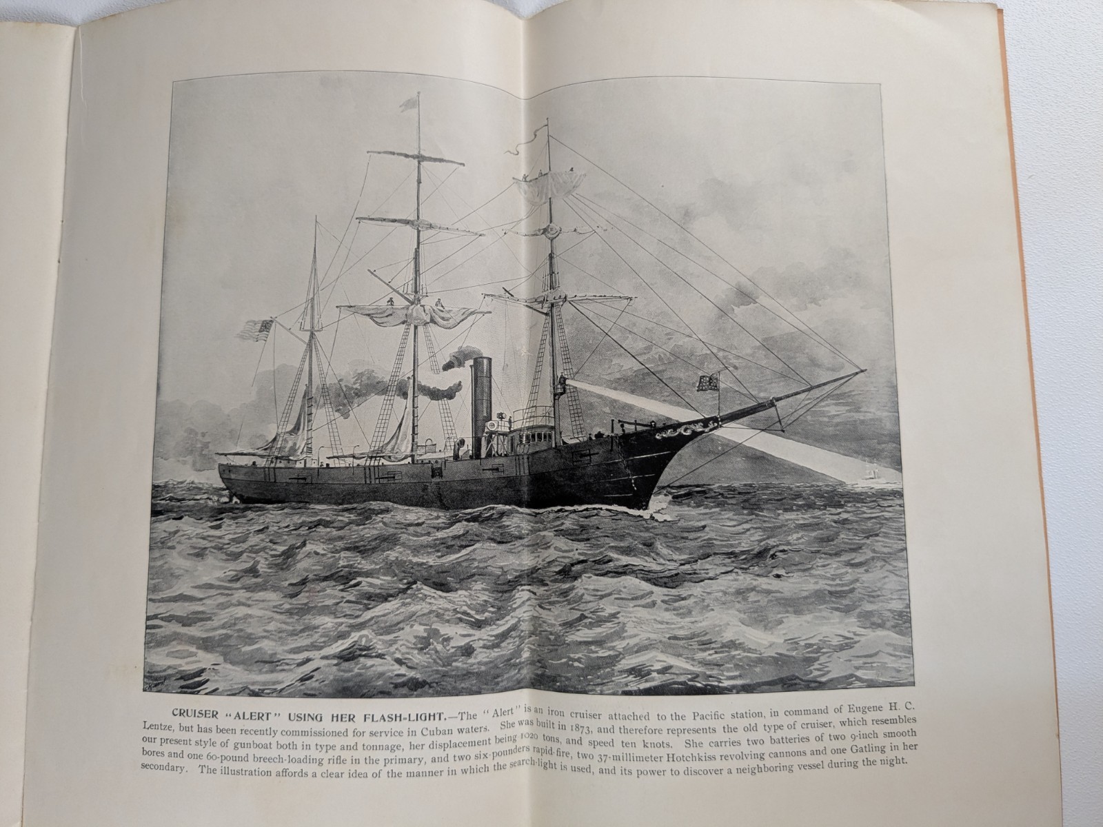 1898 - Uncle Sam's Navy Historical Fine Art Series 12 Booklet - B27