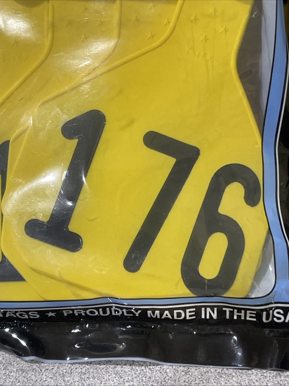 Y-Tex 4 Star Large Cattle Tags 25 Pack, 2 Piece Ear Tag System, Yellow, 176-200