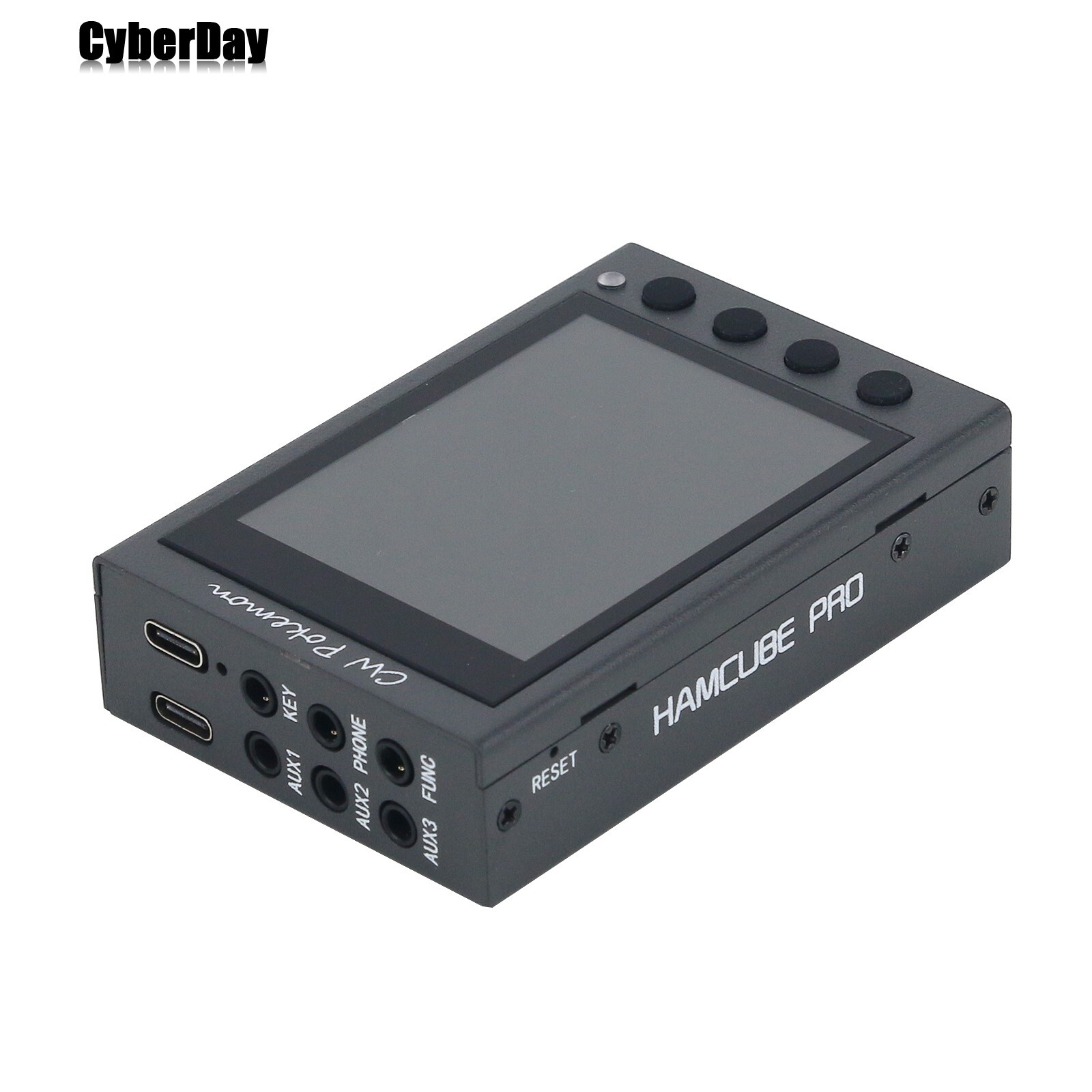 HAMCUBE PRO HAM CW Trainer Morse Code Trainer 2.8"Screen For Telegraph Practice