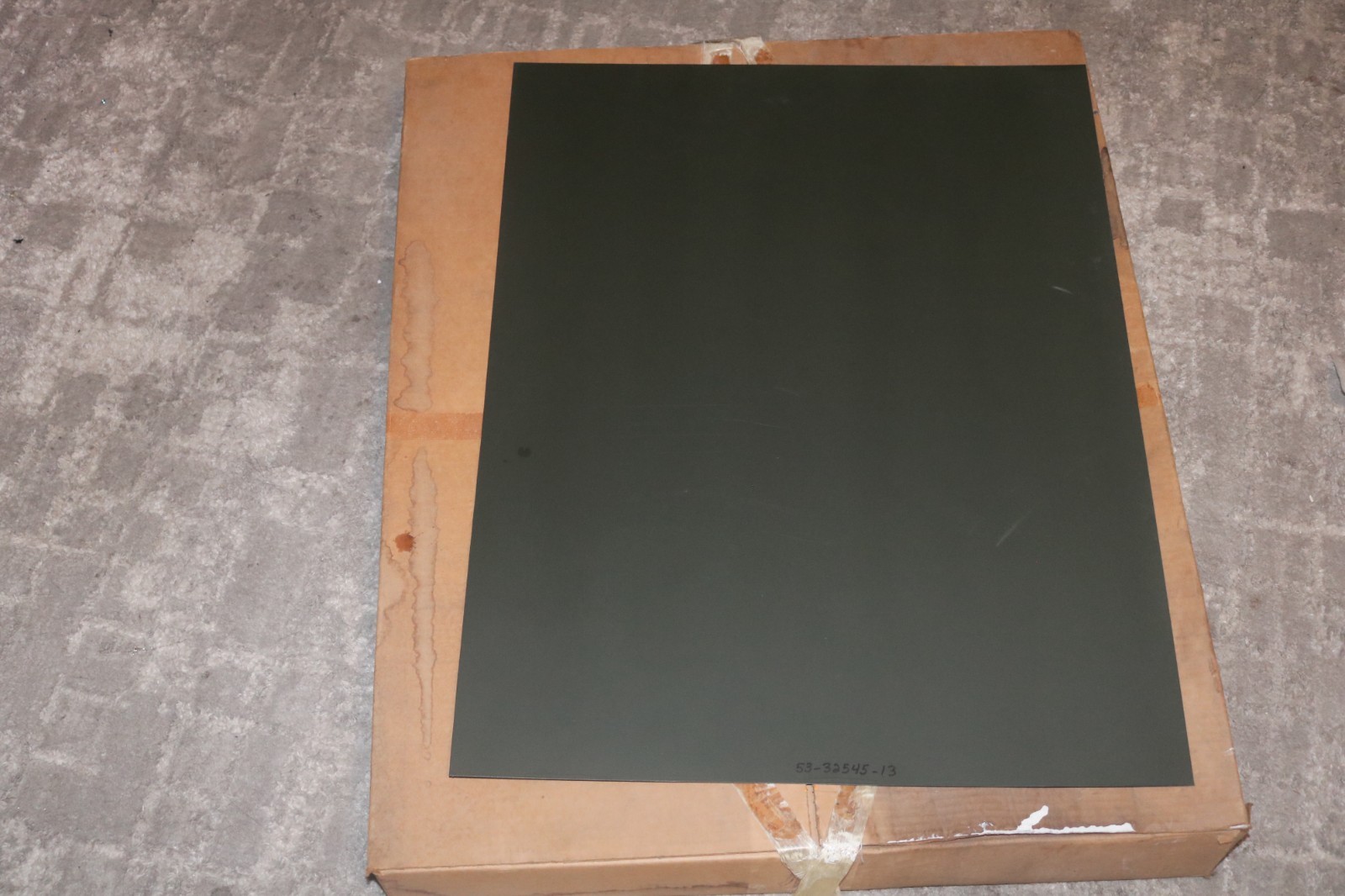 NOS Vintage F-4 Phantom exterior Skin section piece 27 x 21 " 32-32545-13