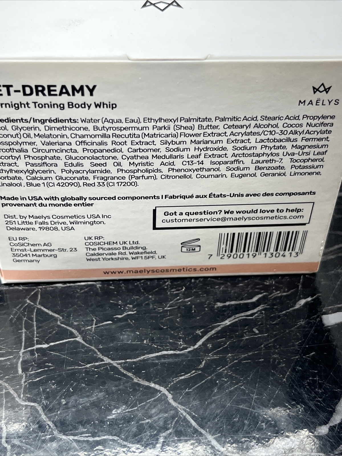 2x MAELYS Get-Dreamy overnight toning body whip 6.8 oz NEW 🔥sale🔥