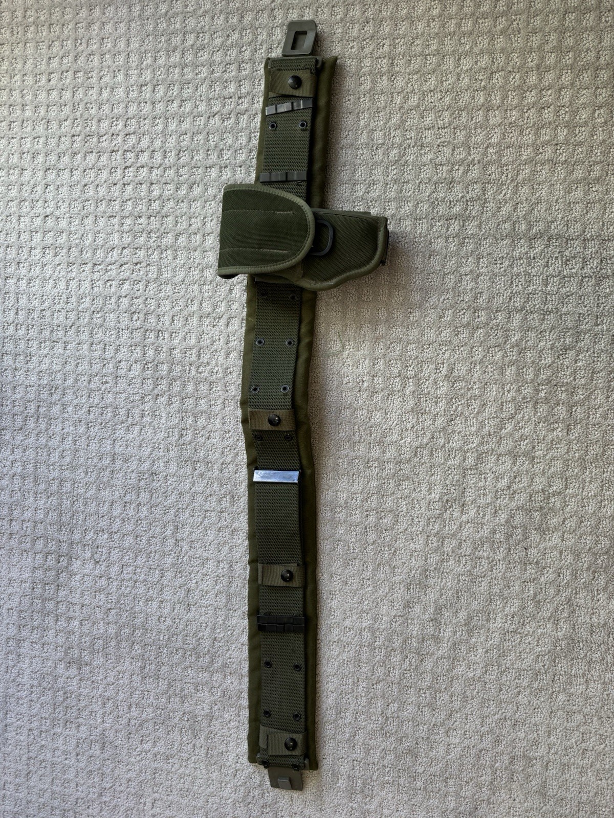 Military Tactical Blackhawk Padded Belt With Bianchi UM84 Holster