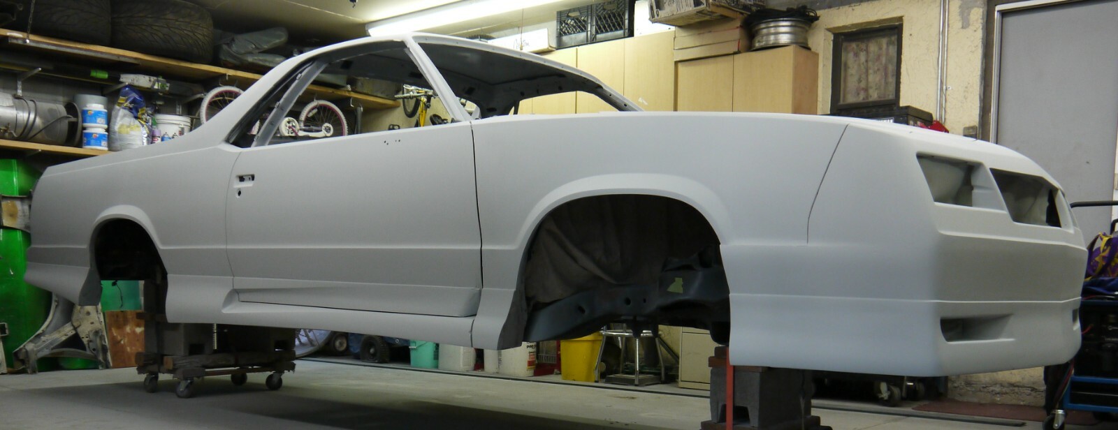 El Camino Chevy Choo Choo Custom Pro Street Tubbed G-body Rotisserie Restored