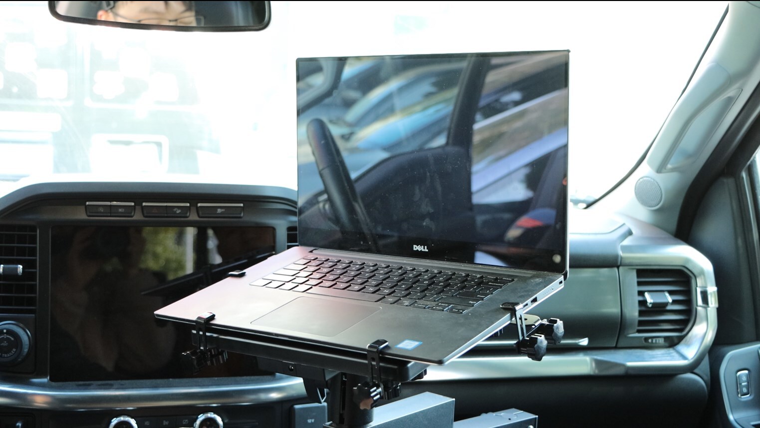 Adjustable Laptop Vehicle Mount | Computer Seat Mount | For Auto Van Truck SUV