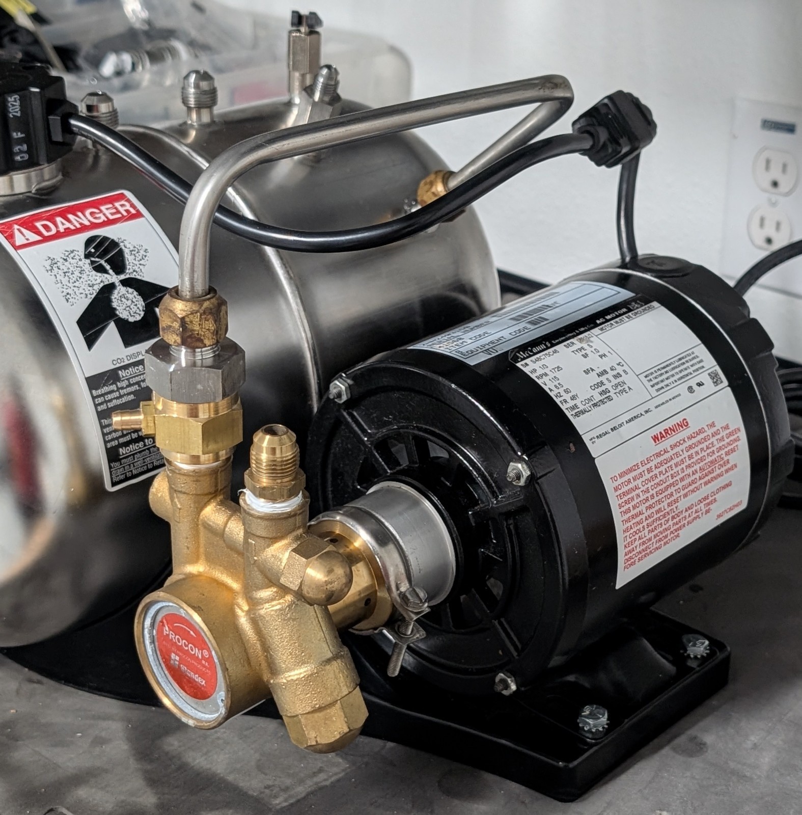 McCann E400397 Big Mac Carbonator Soda Fountain Pump