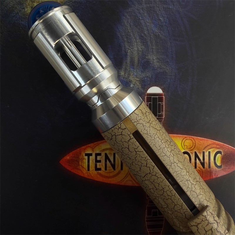 NAWYA Doctor Who 10th Metal LED Sonic Screwdriver 50th Anniversary Prop Replica