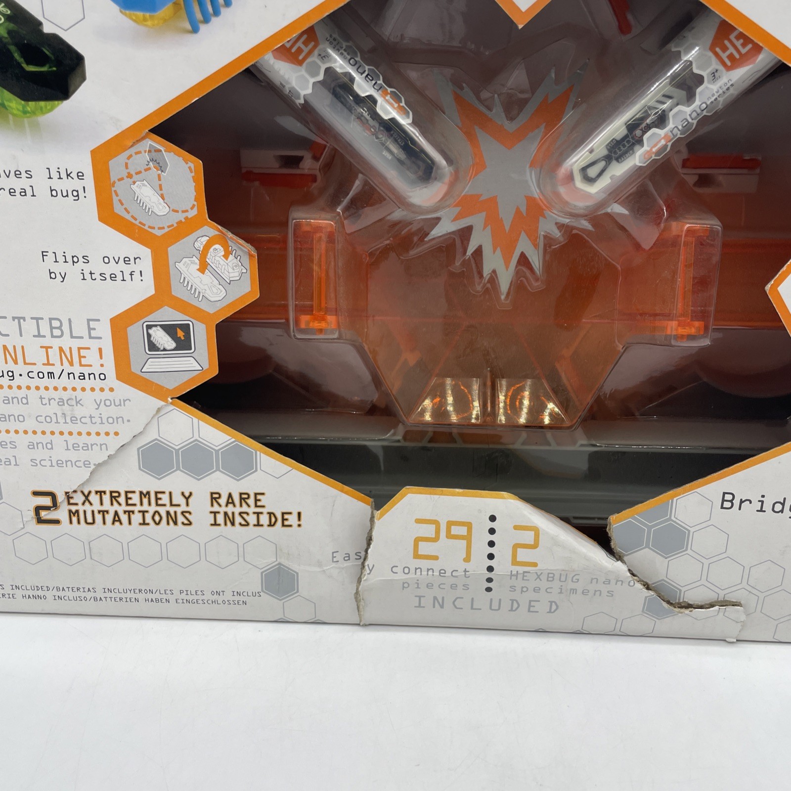 Hex Bug Nano BRIDGE BATTLE HABITAT Set 29 Pieces 2 HexBug NEW 477-1631