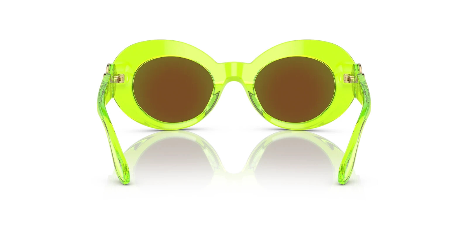 VERSACE VK4428U 537125 TRANSPARENT GREEN GIRLS KIDS SUNGLASSES 45MM AUTHENTIC