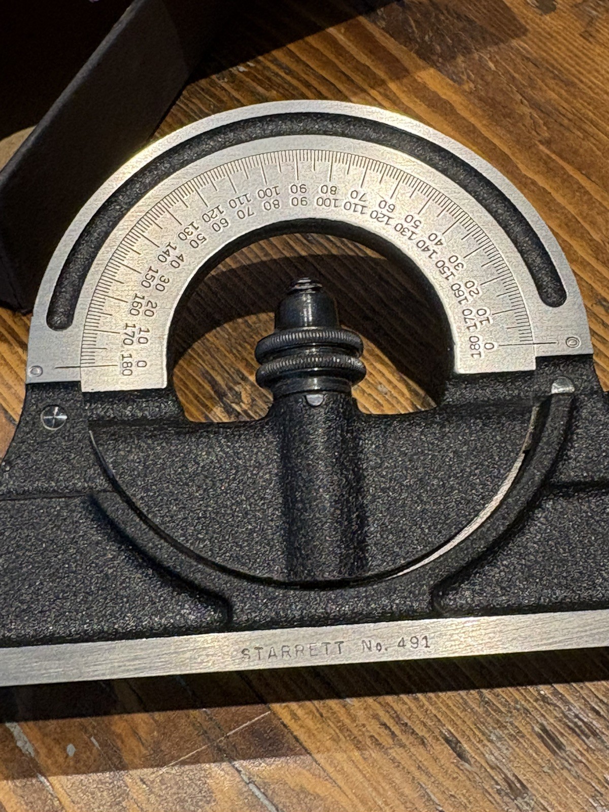 NEW IN BOX Starrett Combination Bevel Protractor Head (PR-1224W)