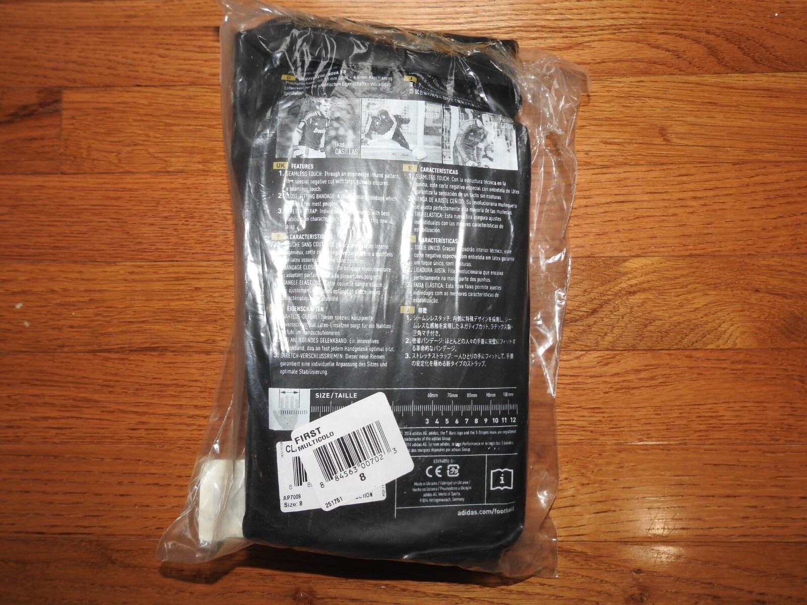 Adidas Soccer Classic Pro Goalie Gloves New Sizes 7 & 8 In Stock