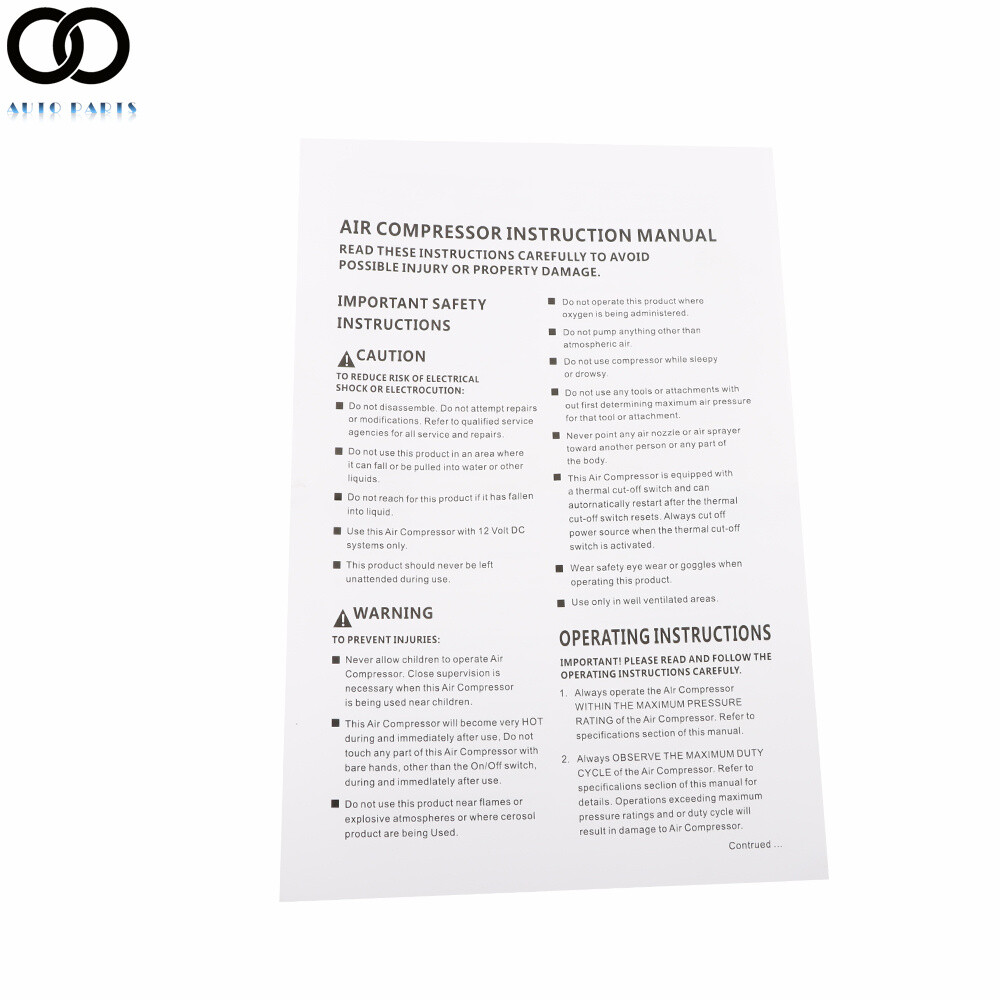 Double cylinder 60 Heavy Duty Dual Cylinder 12V Portable Inflator For Truck Tire