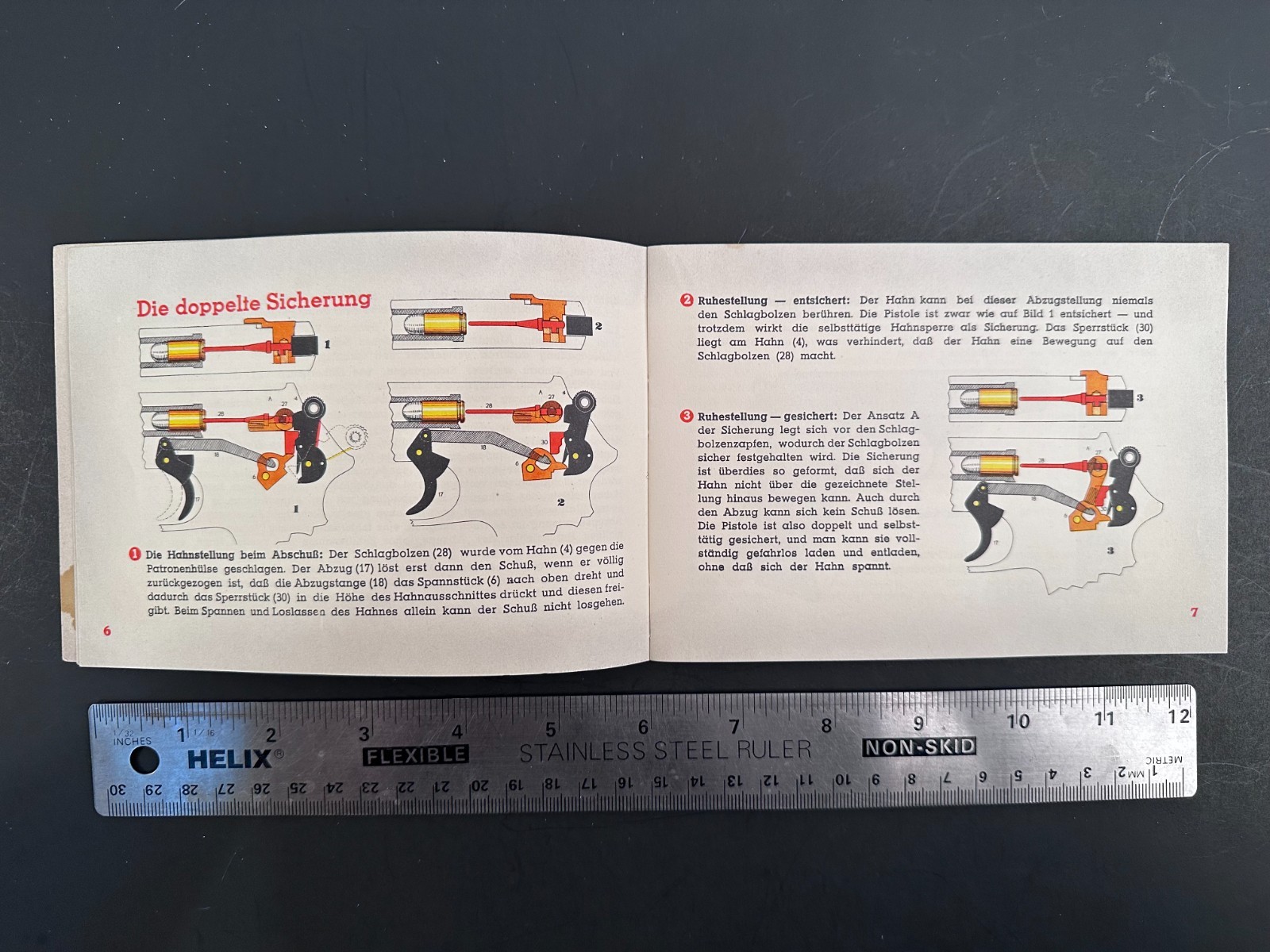 Walther PP & PPK Manual Original Dated 1939 German Language Very Fine!