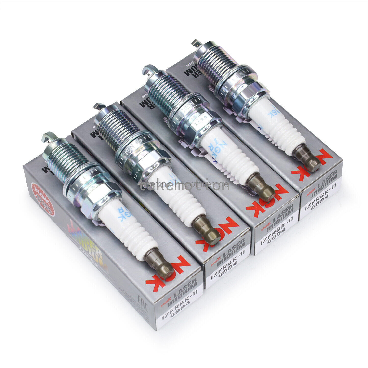 4PCS NGK Iridium Spark Plugs IZFR6K11 For Honda Accord Civic Acura MDX RSX RL TL