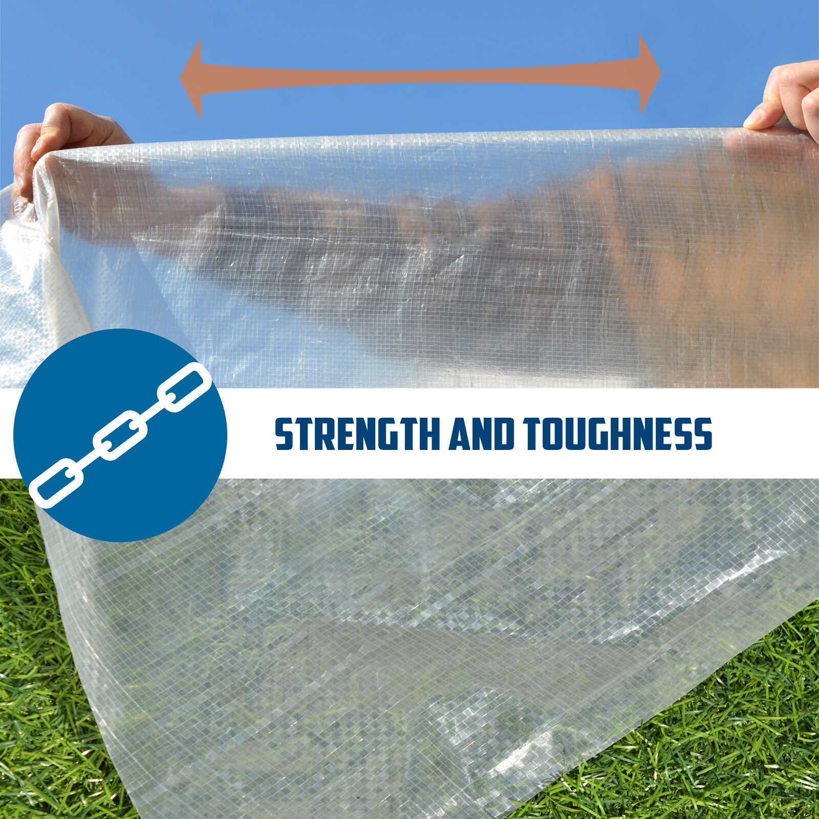 1 Piece Replacement Door ONLY with zipper for for different size of greenhouse