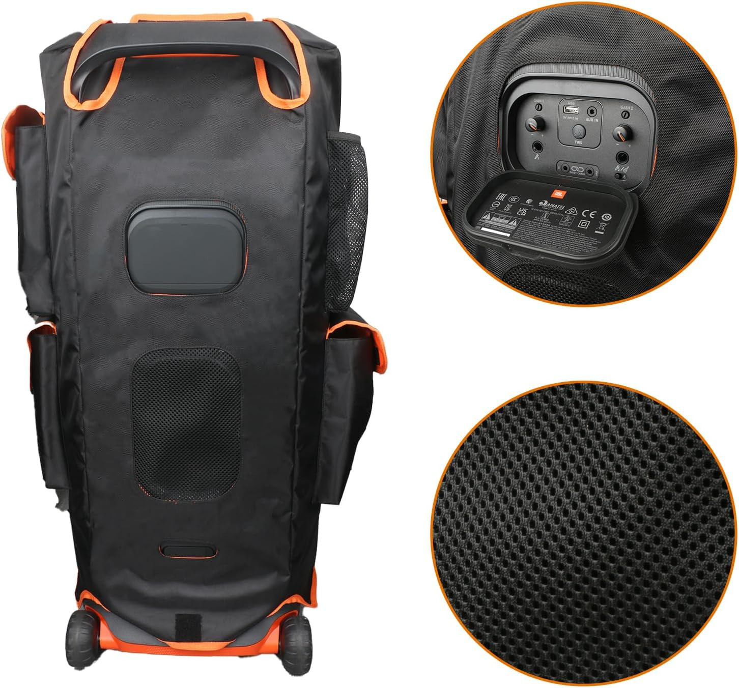 Protective Cover for Partybox 710 Speaker Double-Layer Shield, Scratch-Resistant