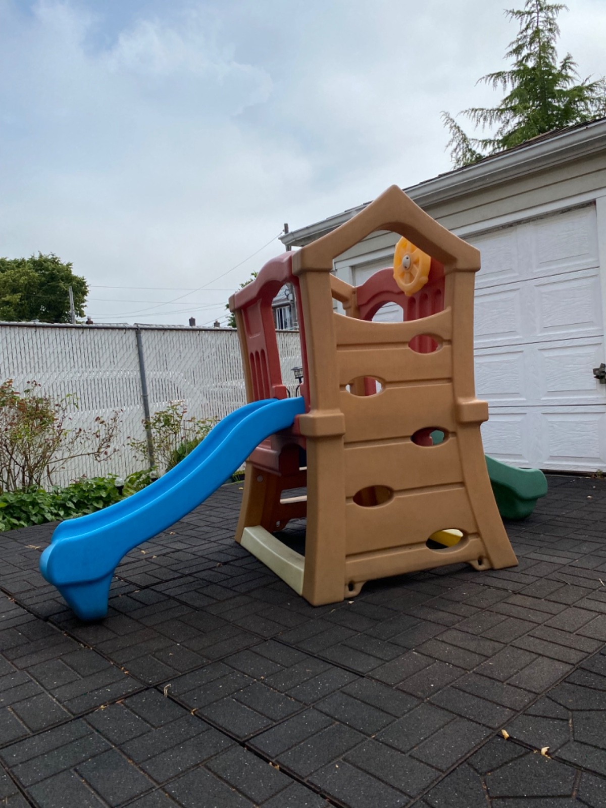 Vintage Step 2 Play Up Double Slide Playhouse Toddlers Inc Allen/Hex Head Wrench