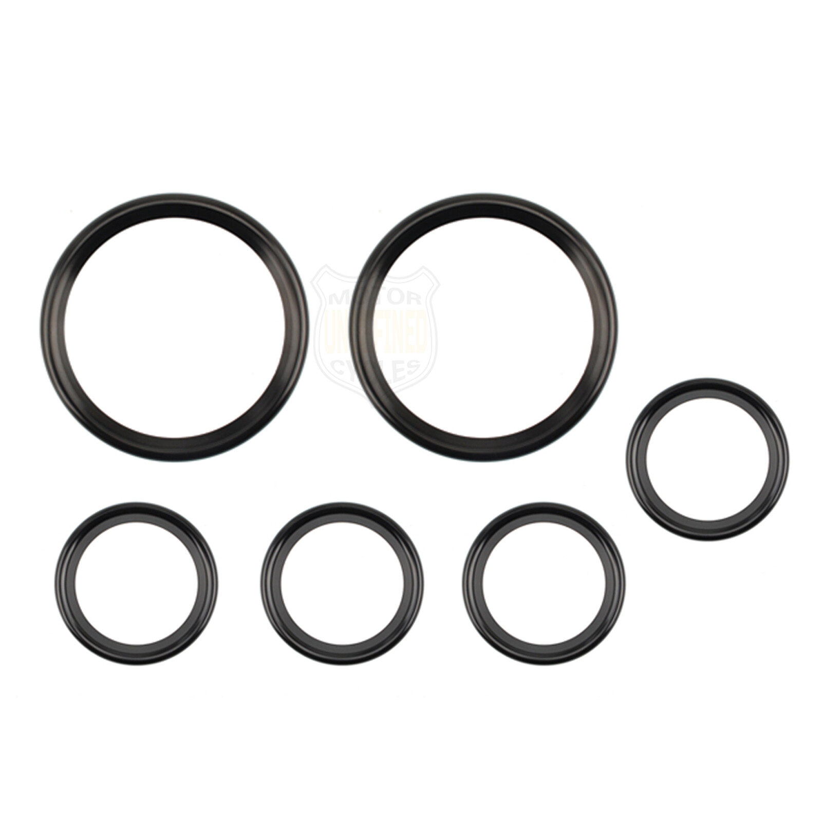 Instrument Board Gauge Bezels For Harley Touring Electra Street Tri Glide 96-13