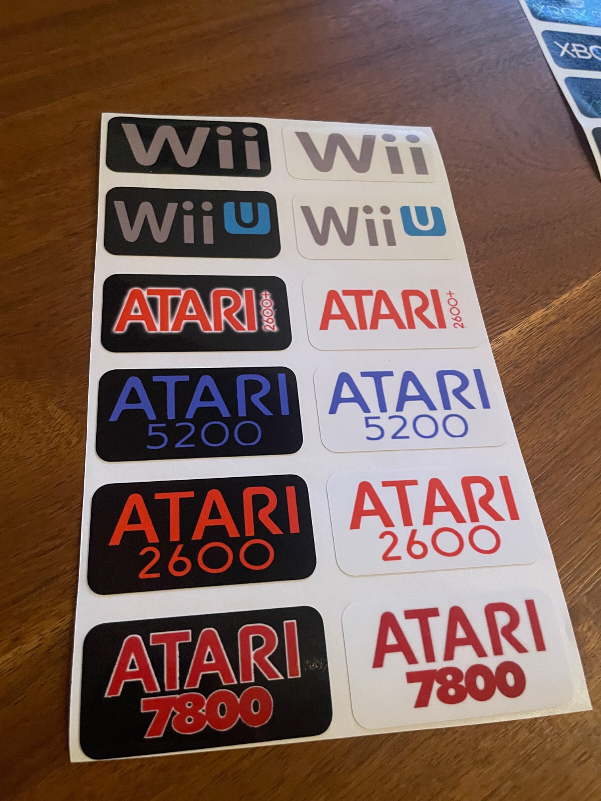 Video Game System/Console Labels for Storage & Organization - Custom Labels