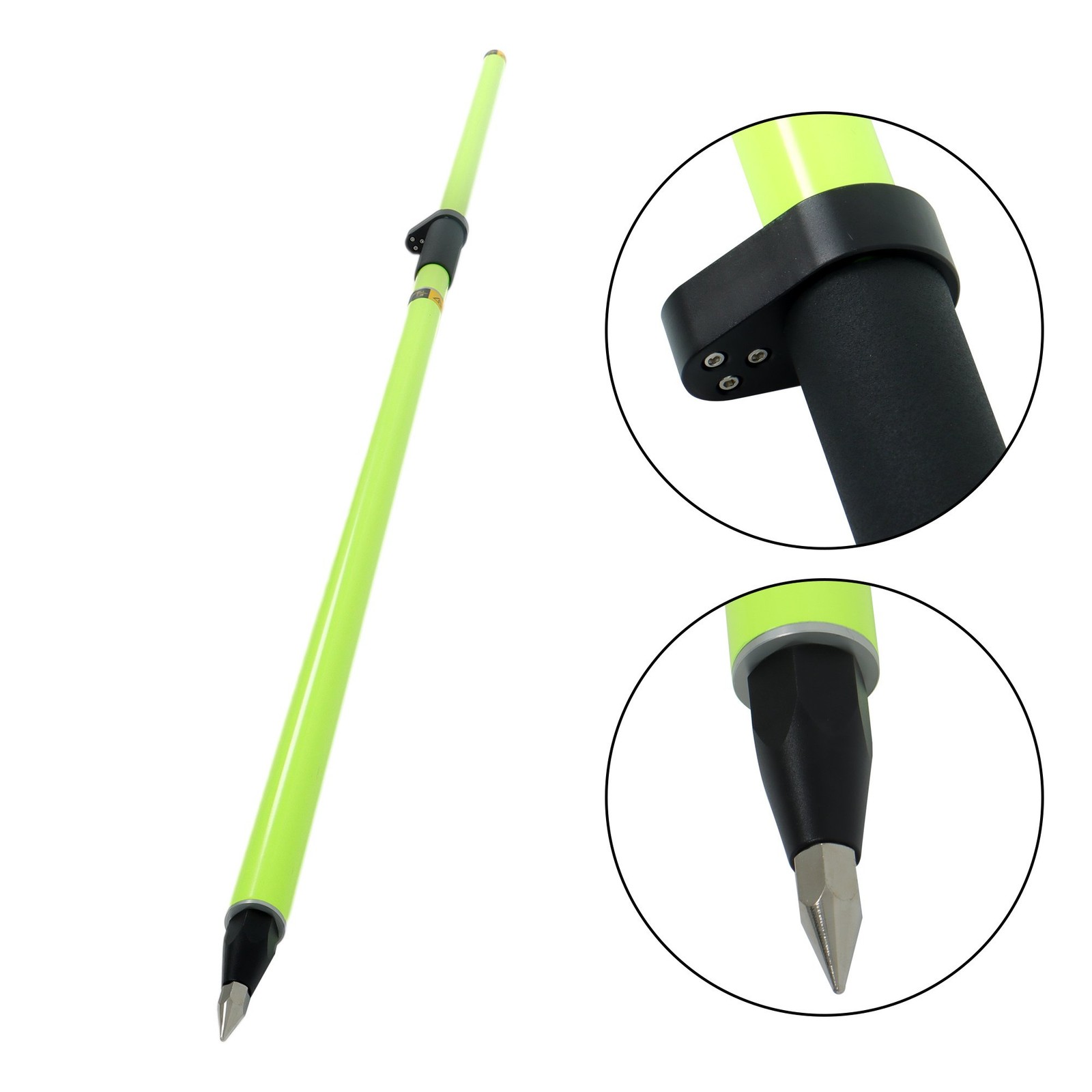 Versatile 2m GPS Rover Rod with Carrying Case - Essential Surveying Accessory US