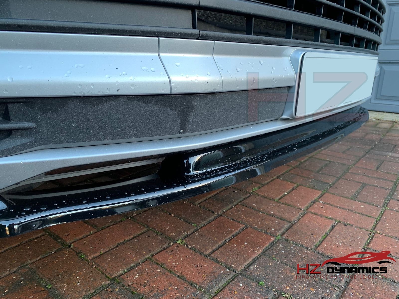 FOR VW TRANSPORTER T6 FRONT LOWER GLOSS BLACK SPLITTER BUMPER LIP SPOILER 15-18