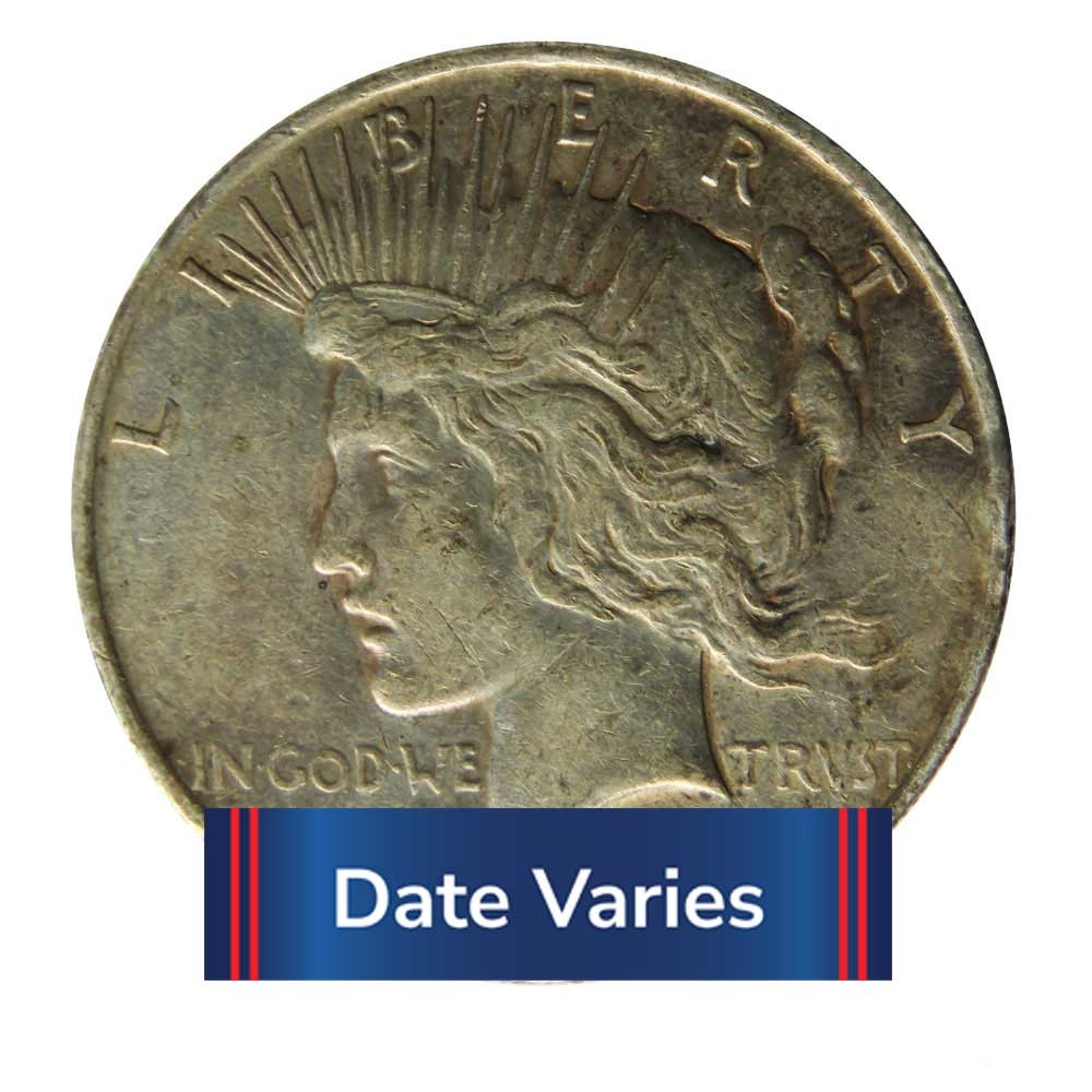 Random Date 1922-1935 Silver Peace Dollar Cull