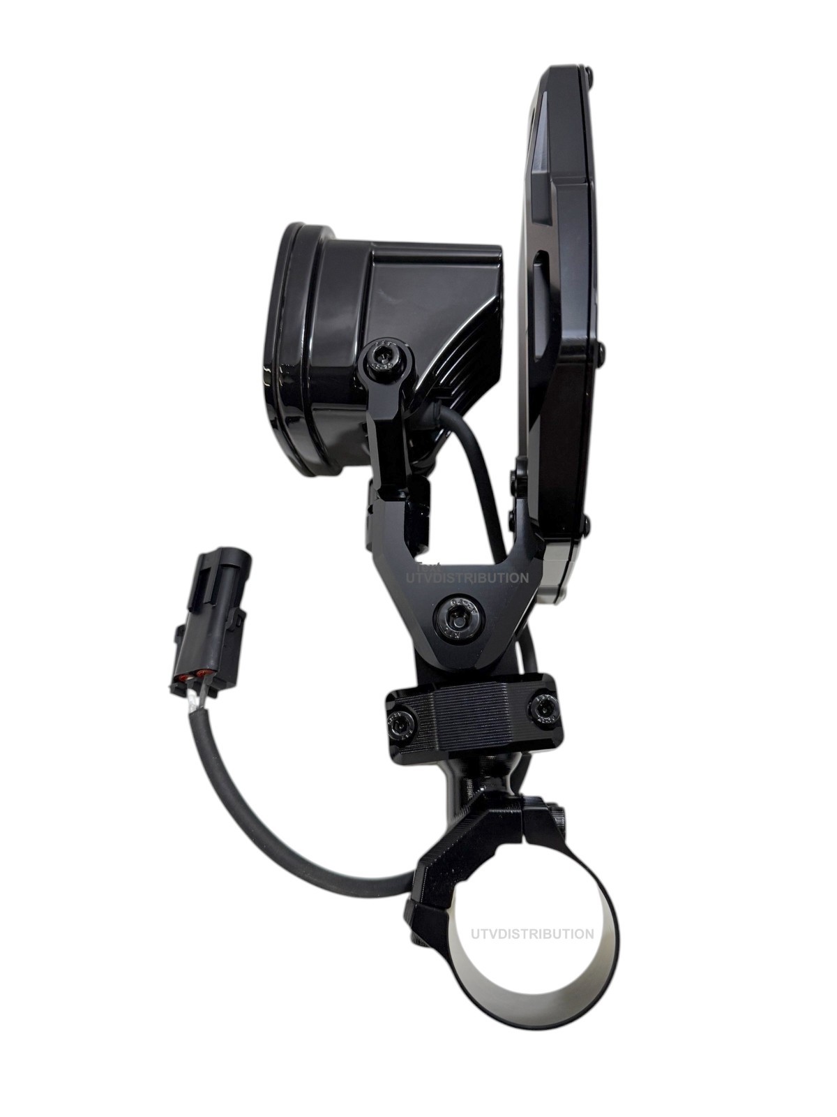 Chupacabra Offroad Cuero Baja Mirrors + Baja Designs Squadron Lights White 1-7/8