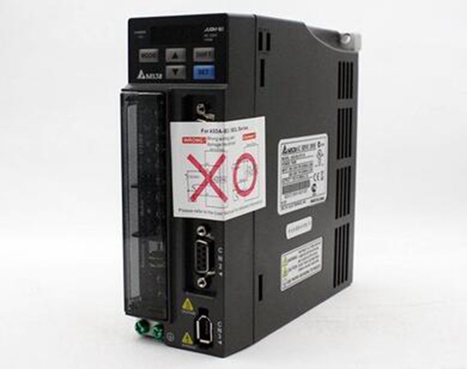 NEW DELTA ASD-B2-0721-B + ECMA-C20807RS PLC 750W SERVO SYSTEM DRIVE MOTOR