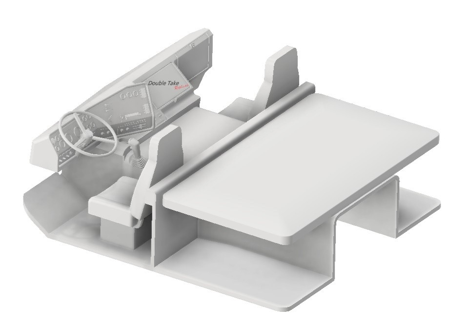 1/25th resin 3d 84-88 Freightliner 104”cab by KJ