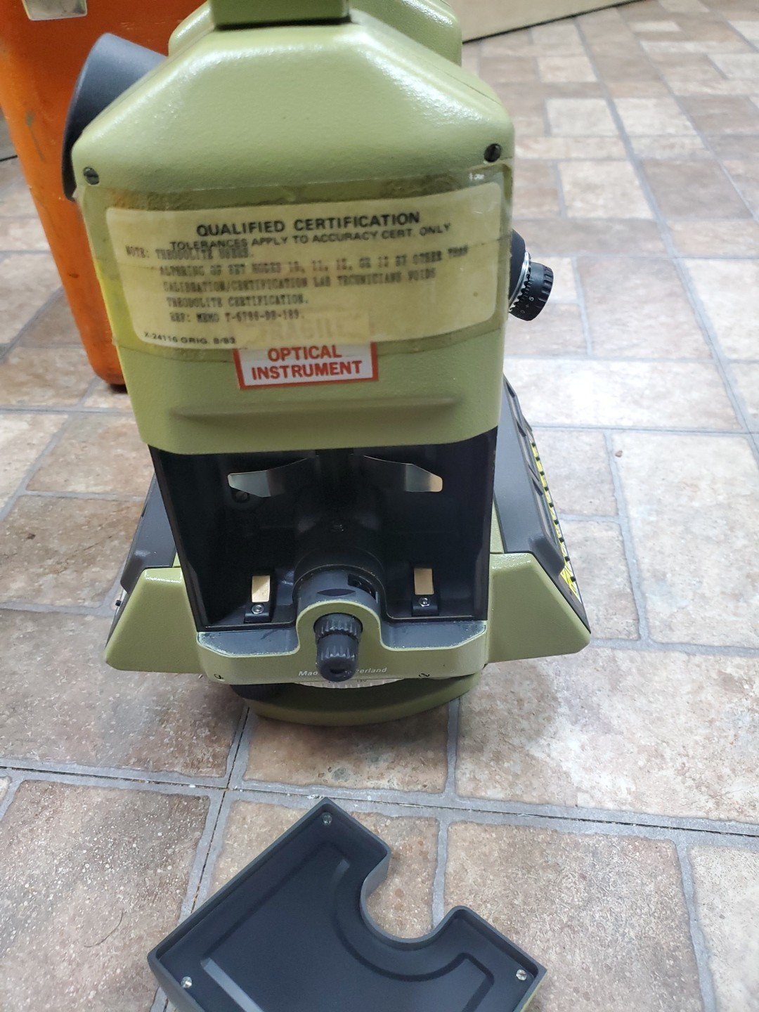 Leica Wild T2002 Theomat Electronic Precision Theodolite No battery