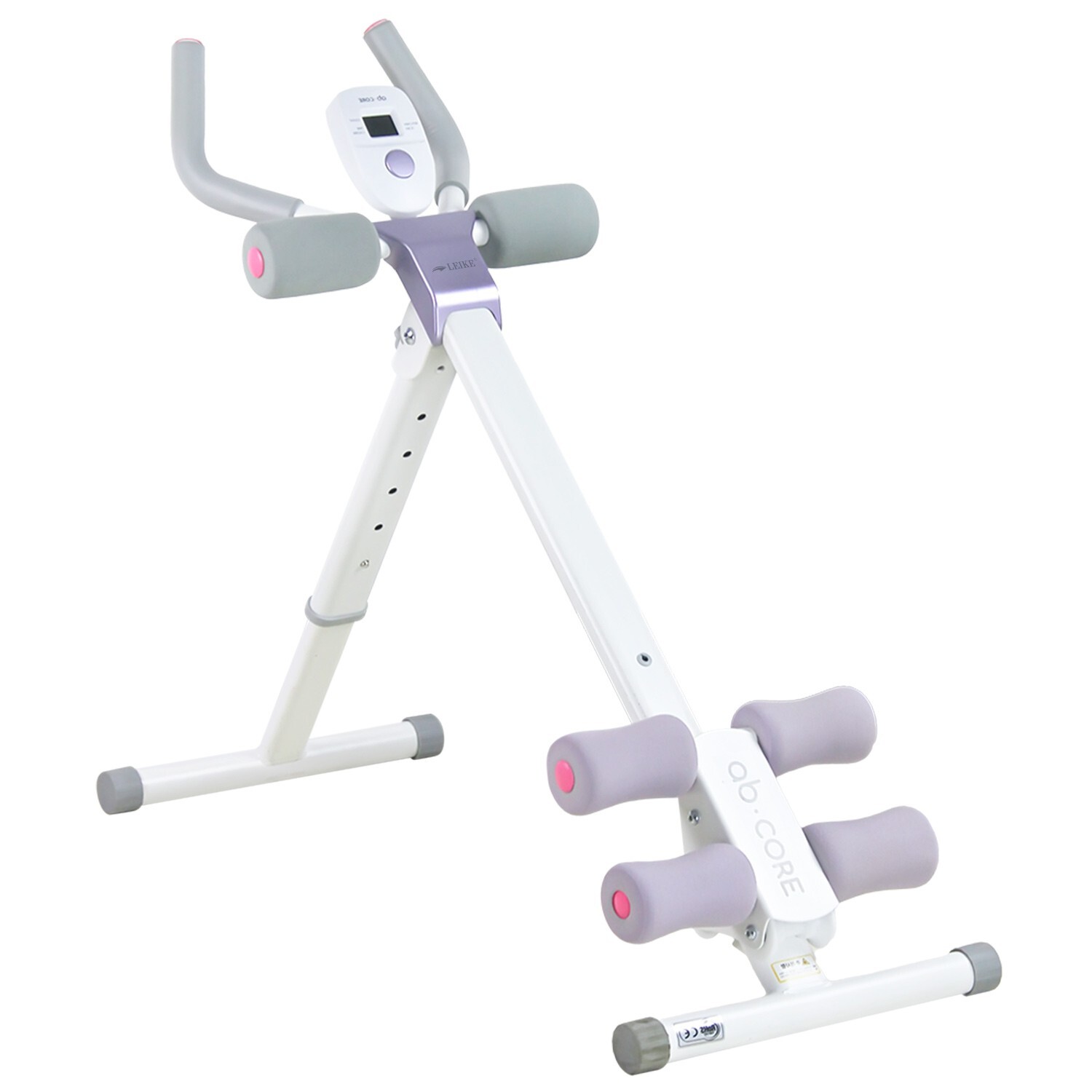 Ab Abdominal Exercisers Abs Machine Cruncher Trainer Gym Home Equipment Purple