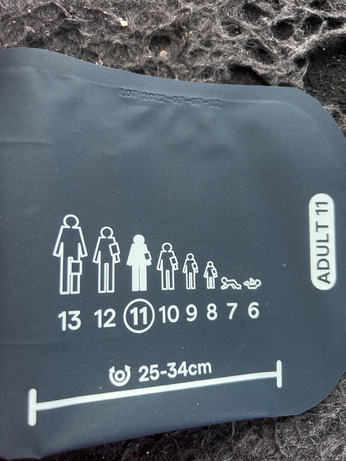 Welch Allyn DS45-11 Durashock BP Aneroid with Large Adult Cuff Ref 901092 - NEW