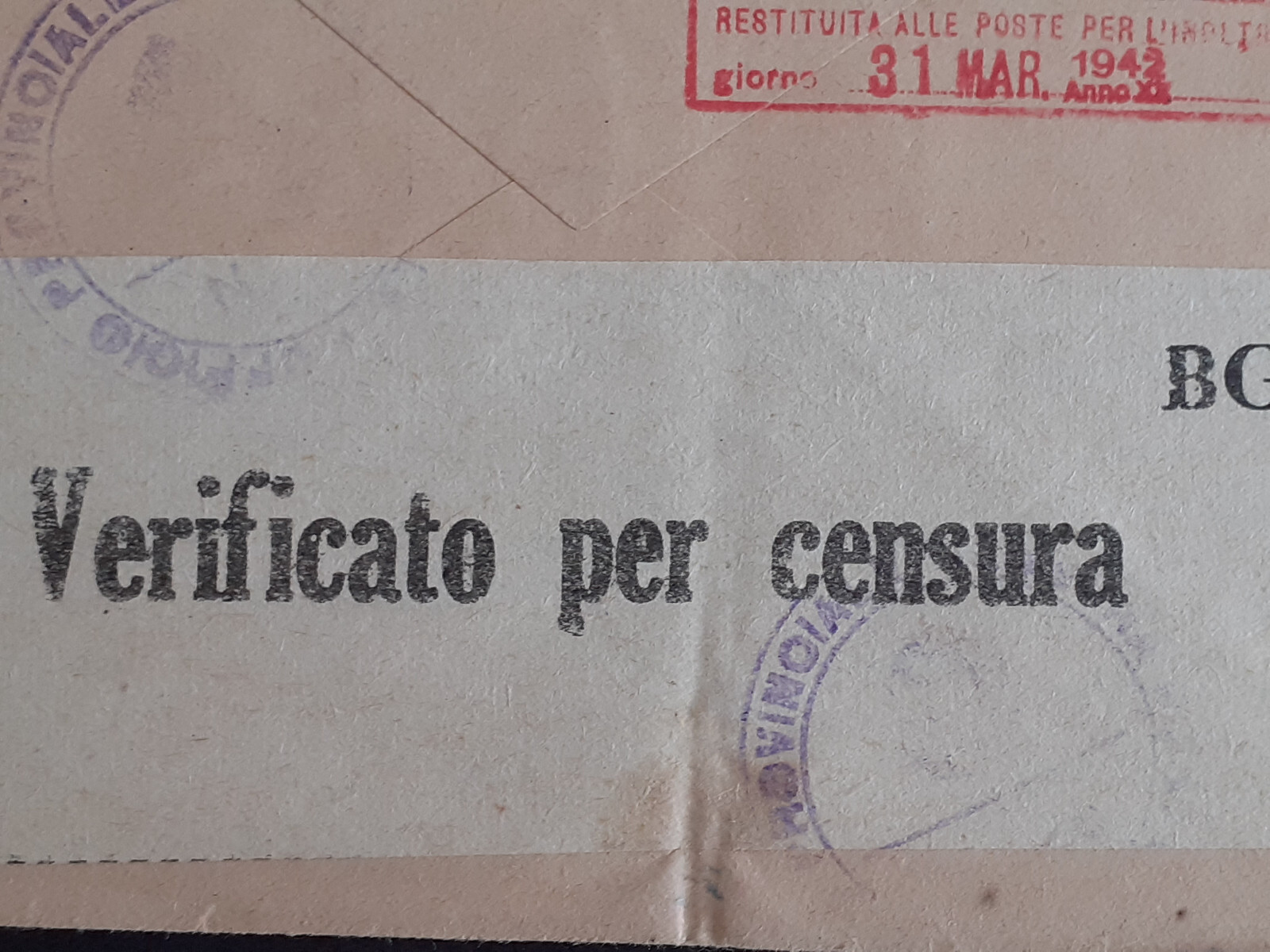 France 1942 - Montaren to Bergamo Italy - Censorship Cover with 2x Mi. 401