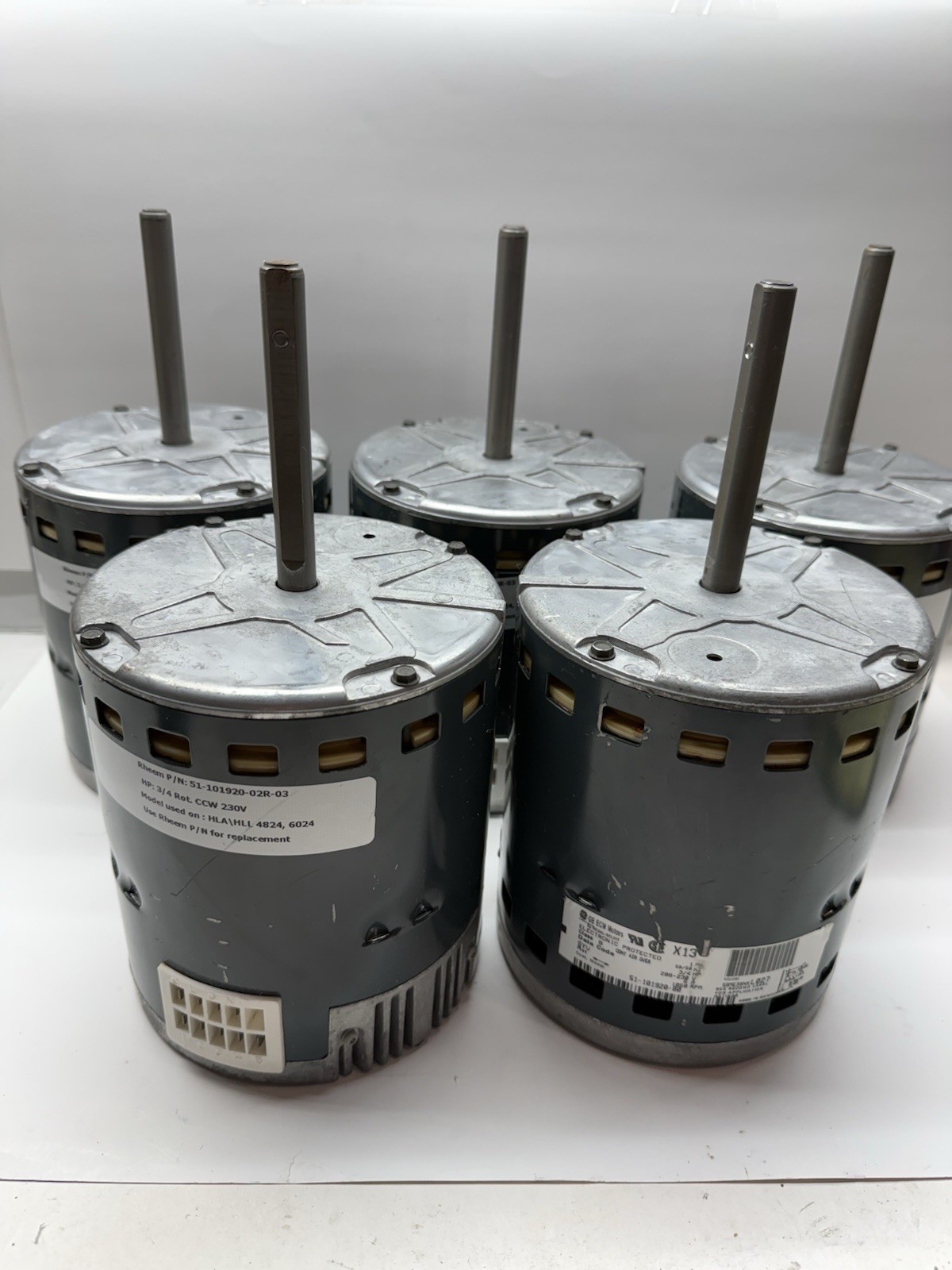 GE Genteq ECM X13 3/4HP Blower Motor 51-101920-02R-03 5SME39NXL027 51-101920-00