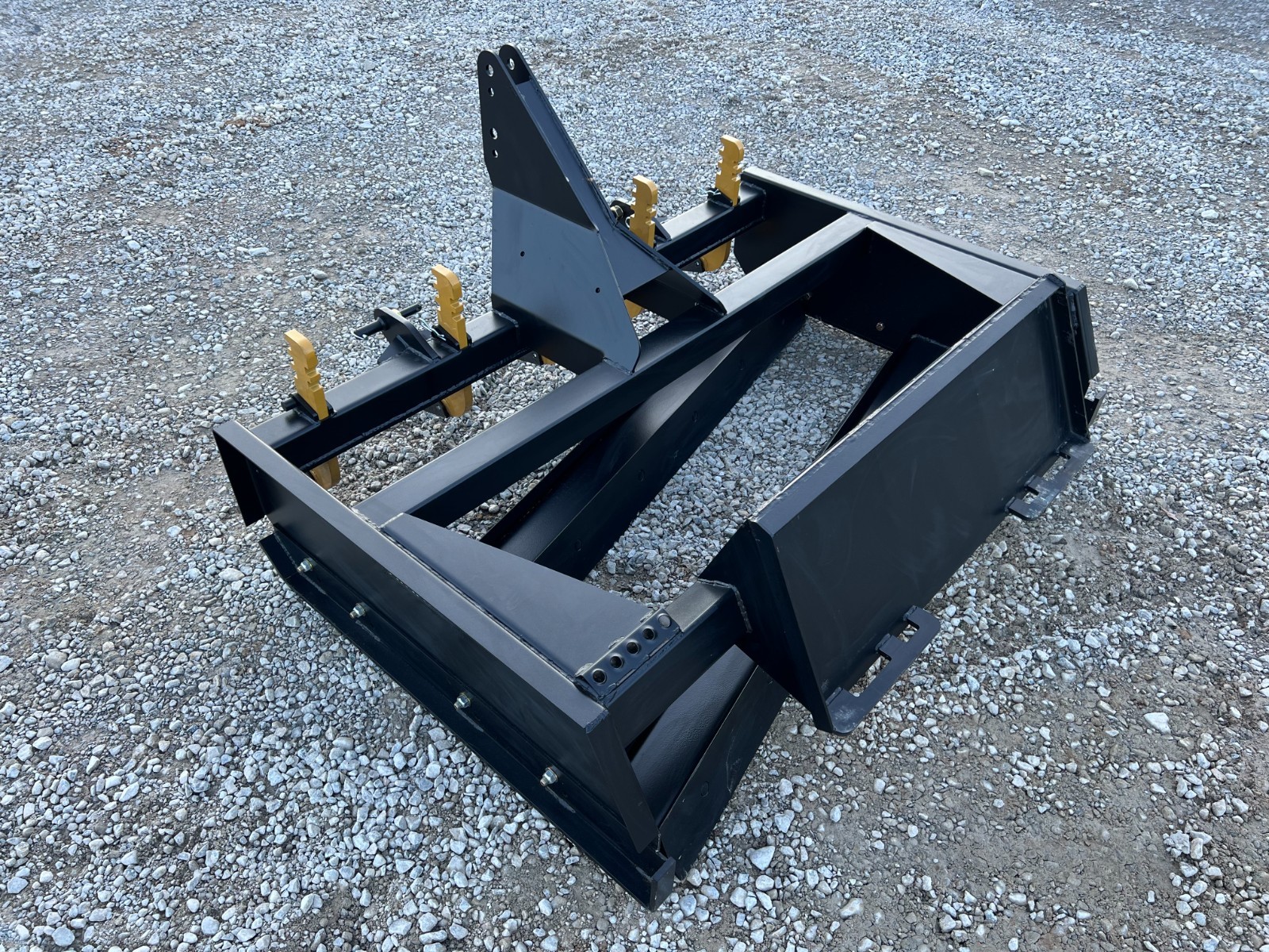 72" Box Scraper Grader Scarifier Attachment Skid Steer Tractor 3PT CAT 1 Hitch