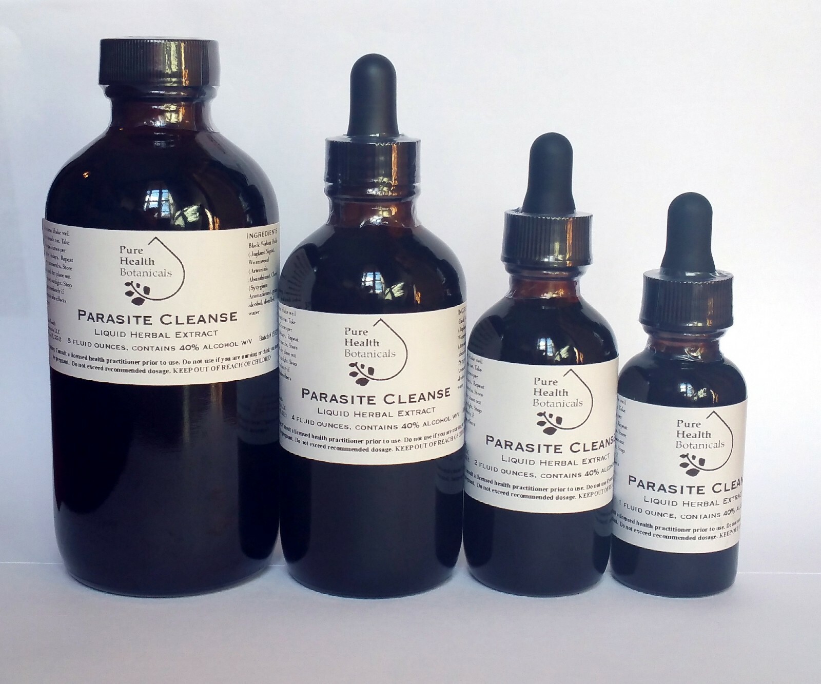 Parasite Cleanse Tincture/Extract-Wormwood,Black Walnut Hull, Clove,Best Quality