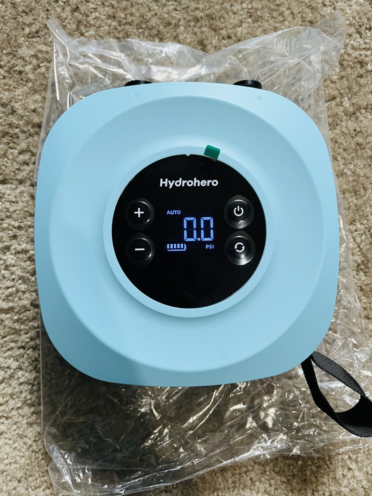 Hydrohero 20PSI Electric SUP Air Pump | Inflator for Paddle Board, boat, kayak