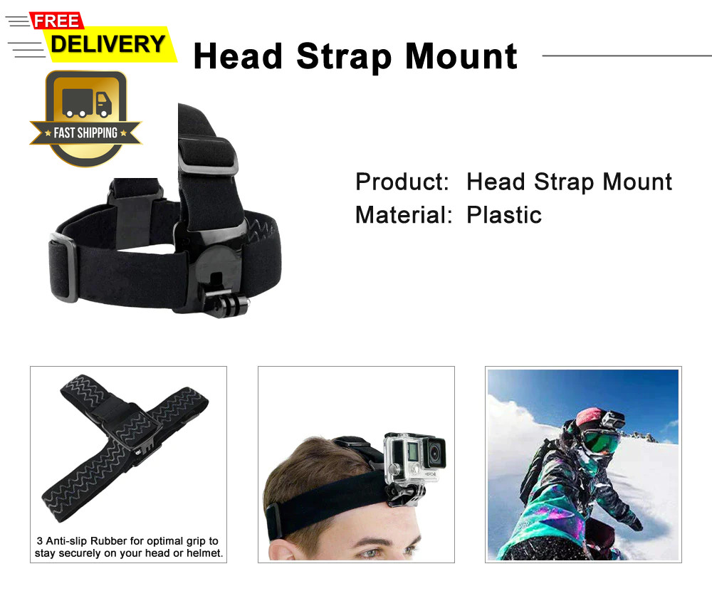 Accessories Kit Mount For GoPro Hero 11 10 9 8 7 6 Session SJCAM/Xiaomi yi EKEN