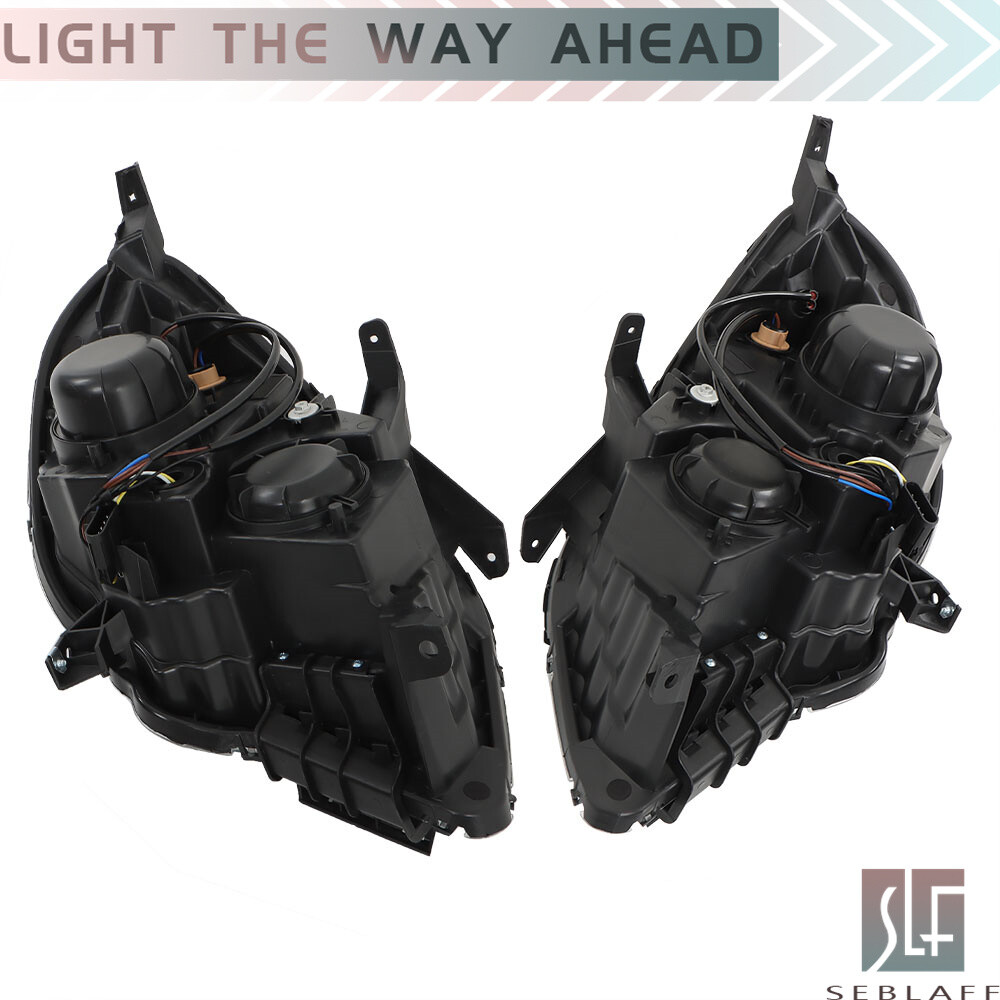 For 2010-2015 Chevy Equinox LT/LS Headlight Halogen Type LH + RH Chrome