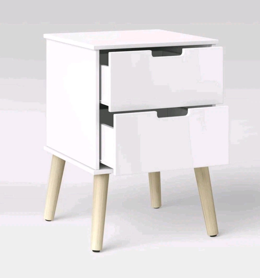 Pillowfort Assembly Not Required Kids' Bedside Cabinet Nightstand White