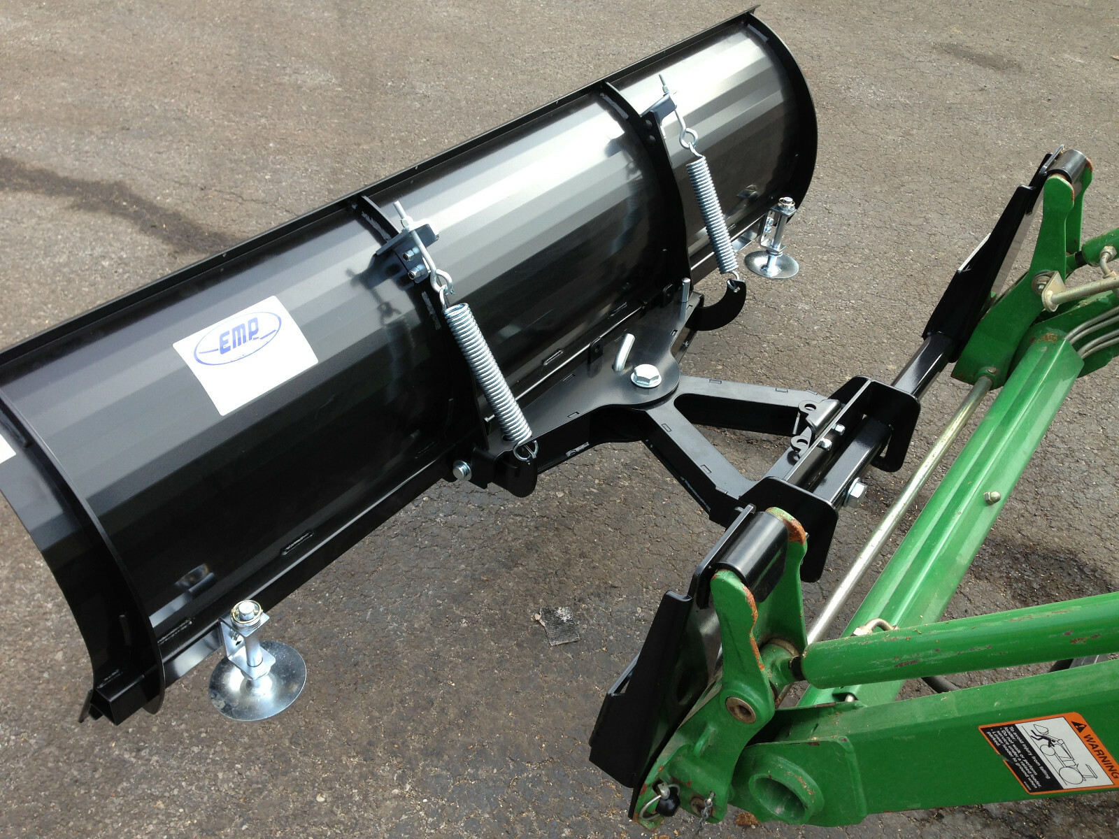 Quick Attach Plow for John Deere Front Loaders works wiht JDQA