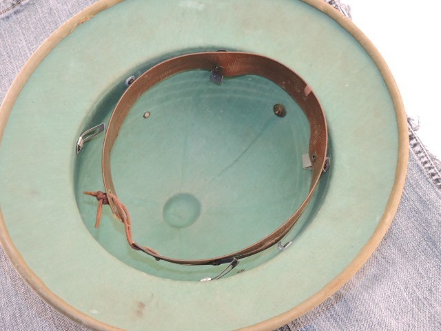 Vintage 1942-45 WW2 USMC Tropical Sun Pith Safari Helmet