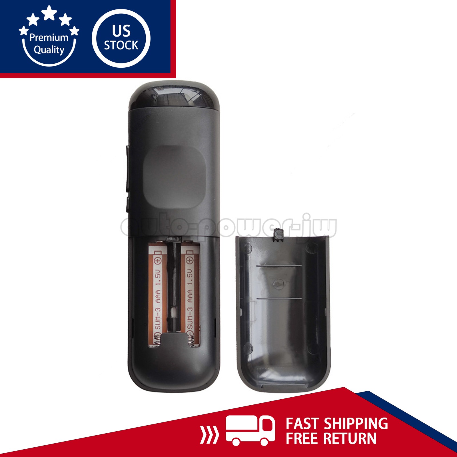 2x Remote Control Replacement For All TCL Hisense Onn Roku TV