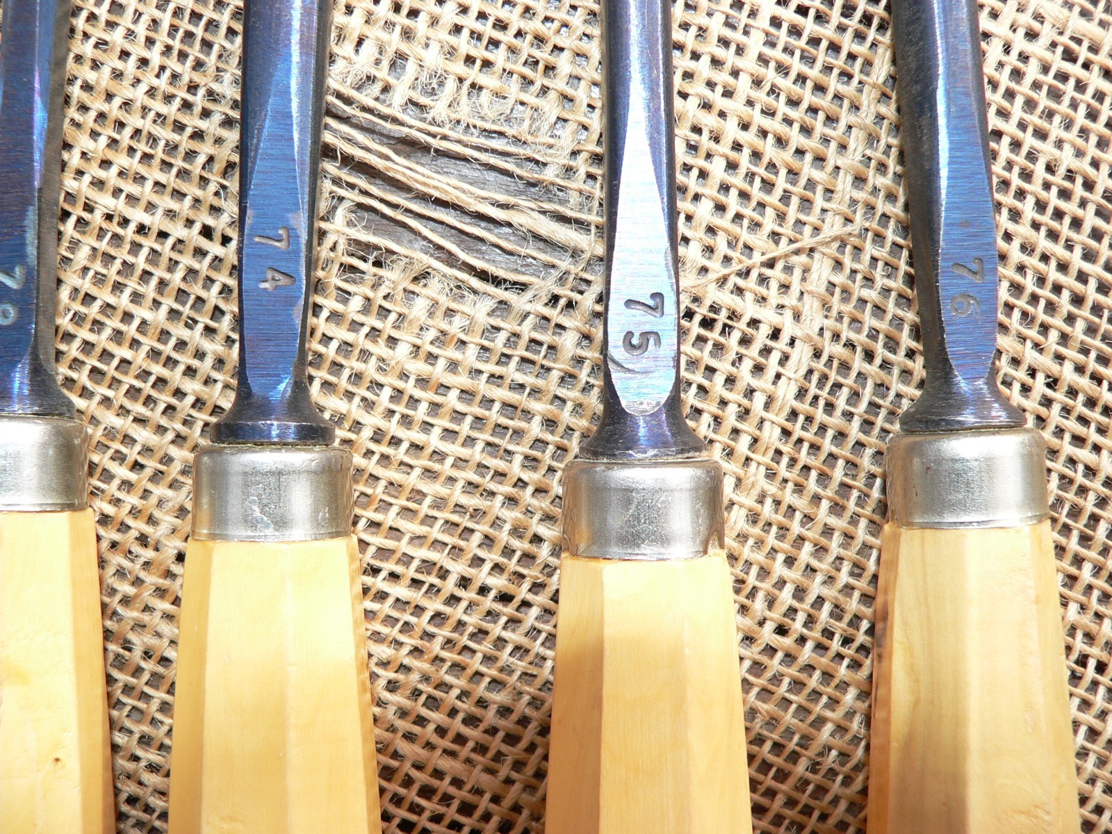 MIFER Carving Chisels Set of 6 Woodworking Tools, Spain