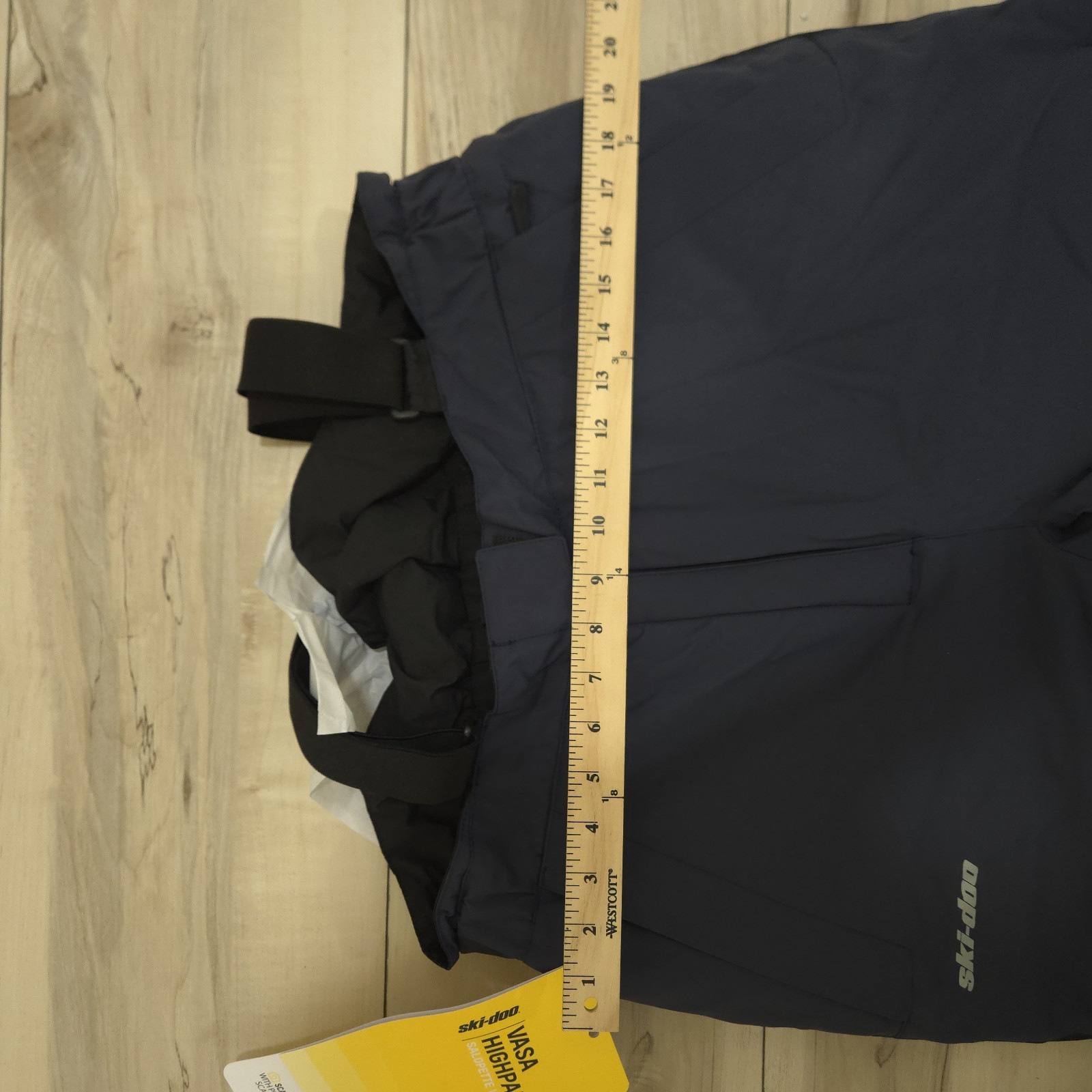 Ski-Doo Womens MEDIUM Dark Navy Vasa Highpants Snowpants Snow MSRP $245 NWT