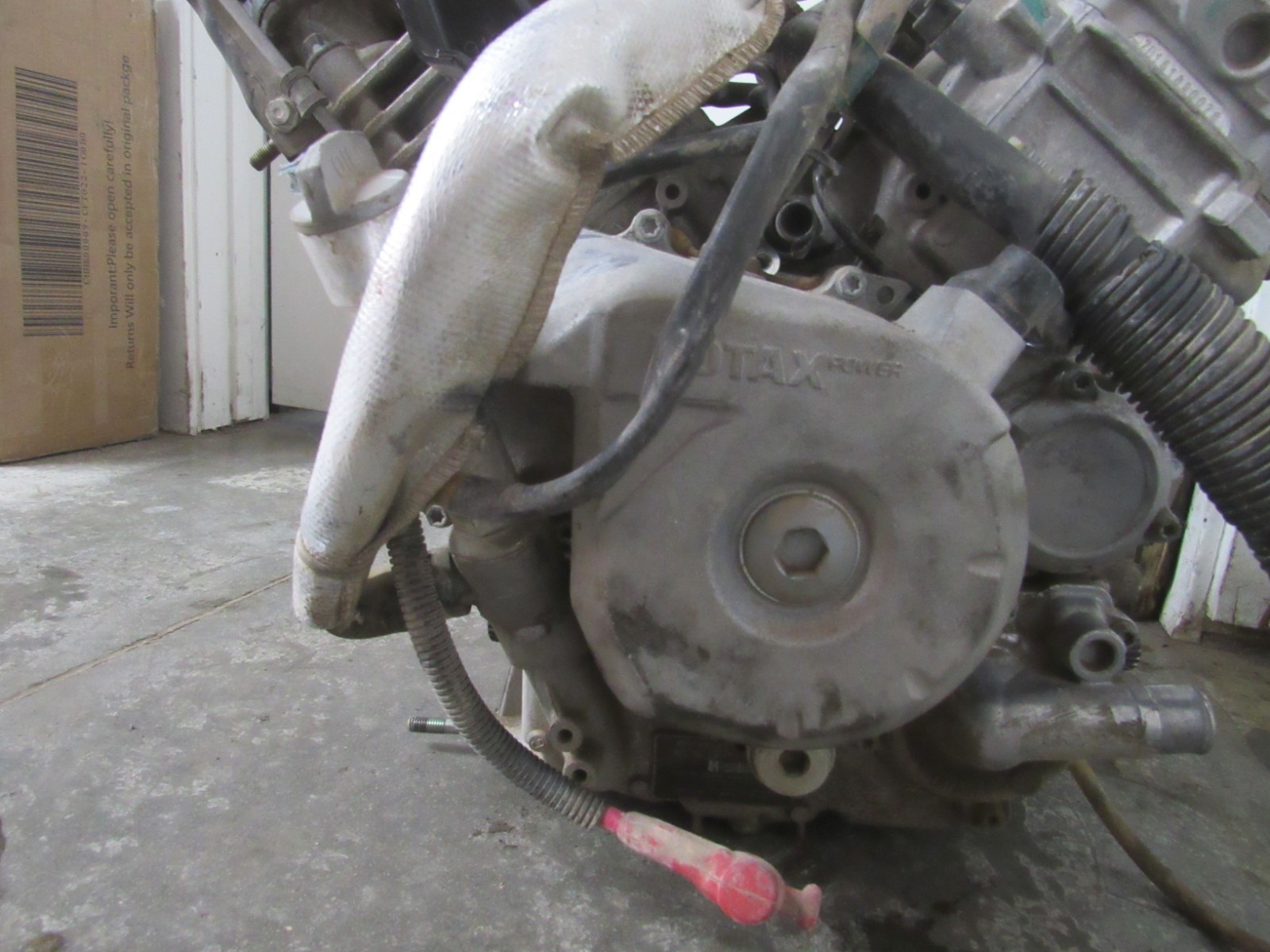 16 CAN-AM MAVERICK MAX 1000R TURBO ENGINE MOTOR CASES CRANK HEAD CAMS OEM #1008