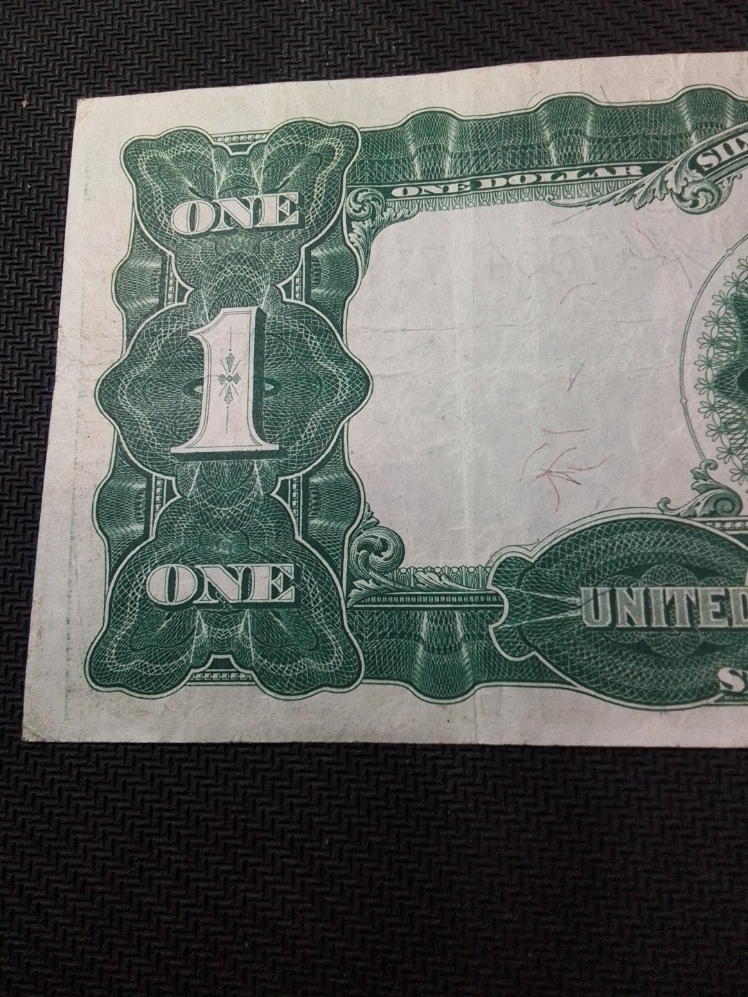 (1) $1 1899 "BLACK EAGLE" Silver Certificate, Fr-233 EF Condition.