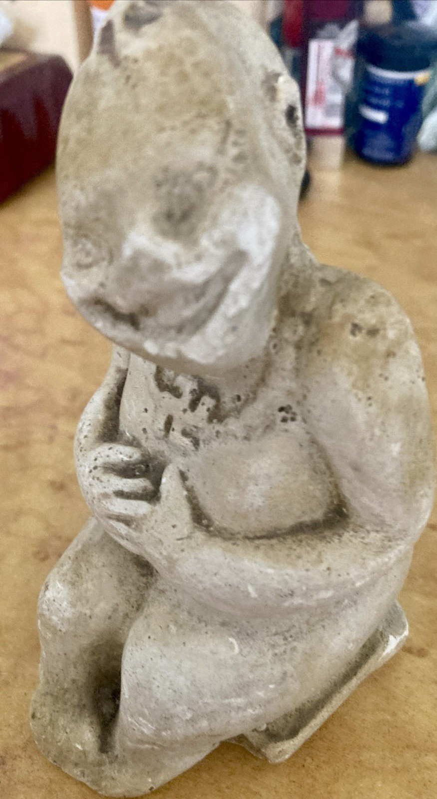 Ntadi superb stone figure statue