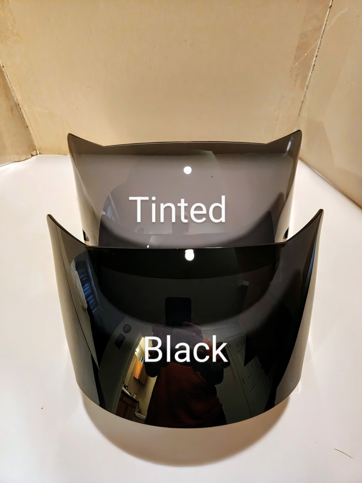 LIGHT SMOKE TINTED SPEED FLEX & F7 Full Size Football Helmet Oculus Visor +Clips